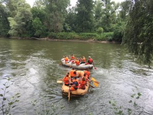 Evezés a Murán - a Murai Rafting Vízitúra Egyesület jóvoltából